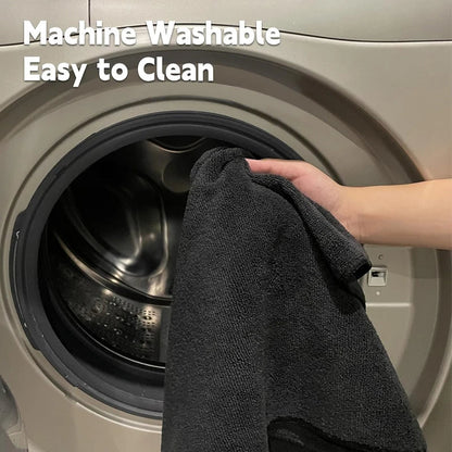 Serviettes Microfibre Noires Professionnelles – Lot de 2 ou 5 Ma boutique