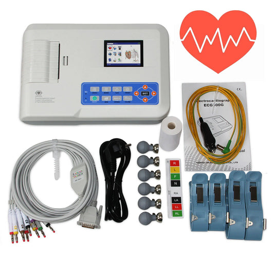 CONTEC ECG300G – Électrocardiographe Numérique 12 Dérivations avec Logiciel PC