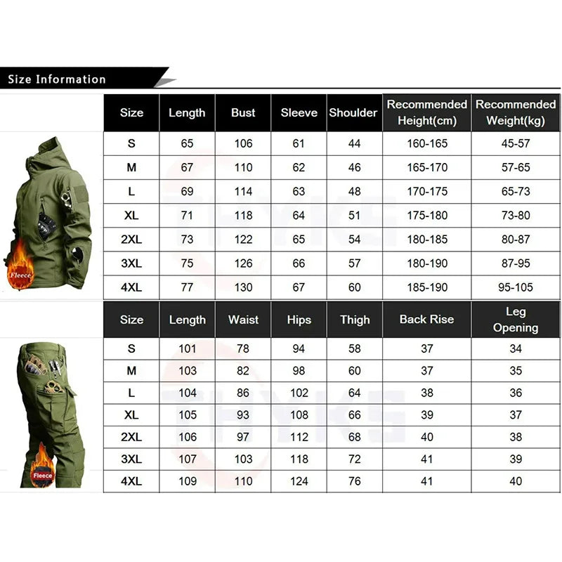 Tenue tactique Sharkskin camouflage imperméable - BLACKBEARD OUTDOOR INDUSTRIES