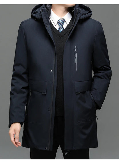 Parka Homme d'Hiver avec Col à Capuche, Résistante à l'Eau et au Vent - Confort et Chaleur -40°C BLACKBEARD OUTDOOR INDUSTRIES