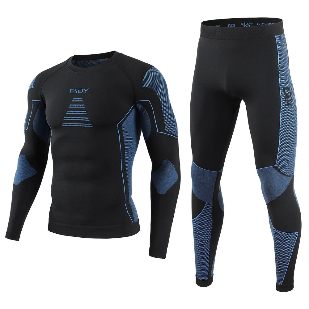 Ensemble Thermique Tactique Fleece Slim Fit – Haut + Pantalon | Randonnée, Chasse, Militaire, Automne Hiver