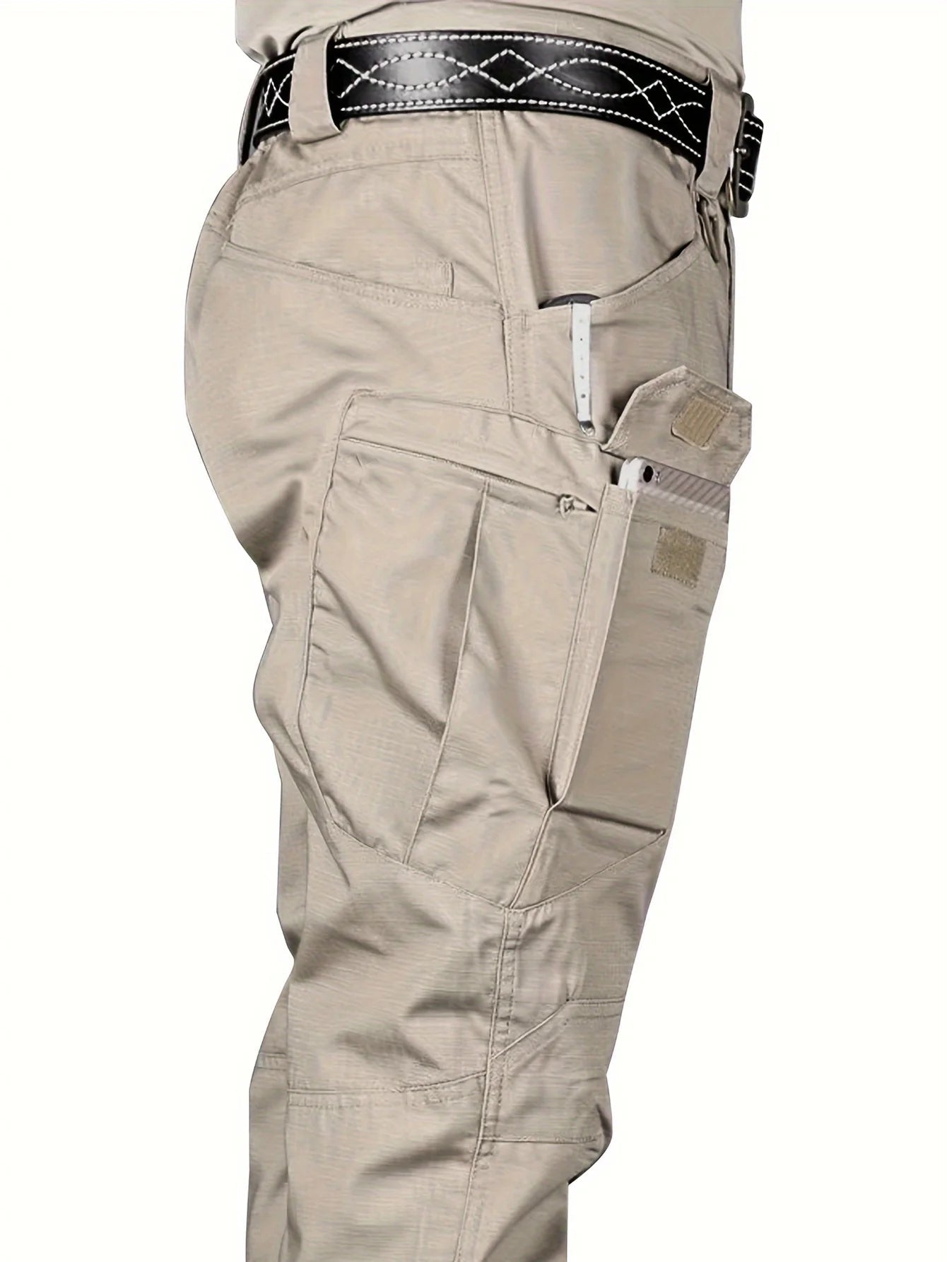 Pantalon Tactique Outdoor Homme Multi-Fonctionnel - Pantalon Cargo avec Poches, Résistant à l'Eau et à l'Usure, Idéal pour Randonnée et Activités Extérieures BLACKBEARD OUTDOOR INDUSTRIES