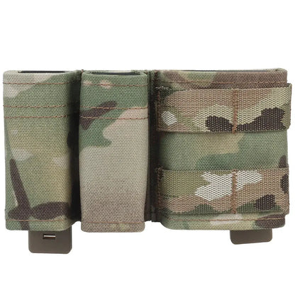 Tactical Outdoor Double Stack Magazine Pouch 5.56 & 9mm – MOLLE Compatible Ma boutique