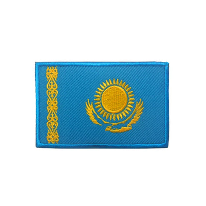 Patch Brodé Drapeau – international | Patch Militaire Tactique Velcro - BLACKBEARD OUTDOOR INDUSTRIES