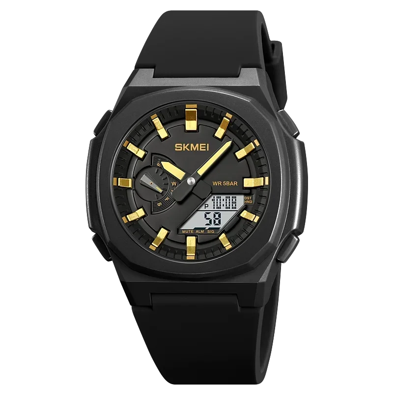 Montre de Sport SKMEI 2091 pour Homme – Montre Numérique Militaire Résistante à l'Eau avec Fonction Compte à Rebours et Date - BLACKBEARD OUTDOOR INDUSTRIES
