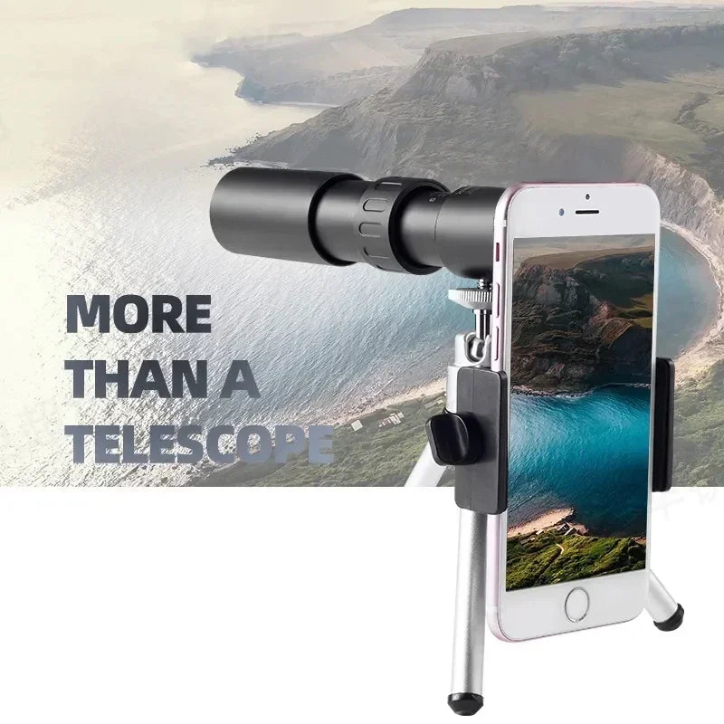 Monoculaire Tactique 10-300x Zoom HD — Télescope Portable Longue Portée Chasse Surveillance - BLACKBEARD OUTDOOR INDUSTRIES