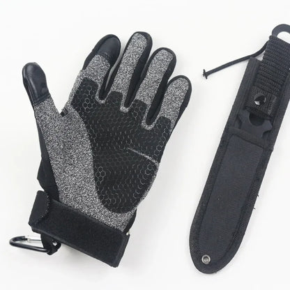 Gants Tactiques Anti-Coupure Niveau 5 – Protection Grade 5, Combat & Outdoor