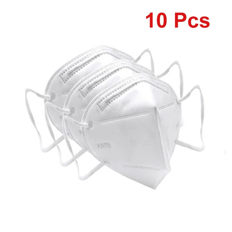 Masque KN95 Certifié CE – Protection Respiratoire Anti-Poussière, Fumée & Incendie – Lot de 10 - BLACKBEARD OUTDOOR INDUSTRIES