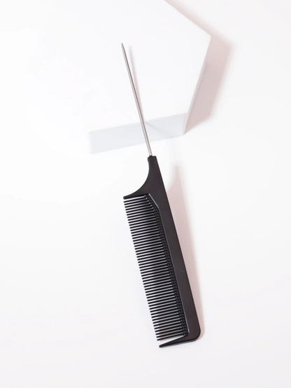 Peigne à Queue Pointe Acier – Antistatique, Résistant Chaleur, Coiffure & Styling
