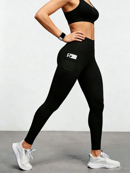 Legging Yoga Femme Taille Haute – Poche Téléphone, Gainant, Anti-Squat - BLACKBEARD OUTDOOR INDUSTRIES
