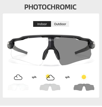Lunettes de Cyclisme Polarisées Photochromiques M301 — Performance et Protection Totales pour les Passionnés de Plein Air - BLACKBEARD OUTDOOR INDUSTRIES