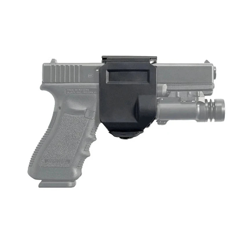 Holster Tactique Ceinture Nylon – Compatible Glock 17/19/22/23, Rotation 360°, Main Droite