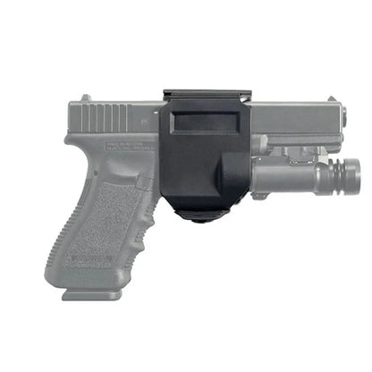 Holster Tactique Ceinture Nylon – Compatible Glock 17/19/22/23, Rotation 360°, Main Droite