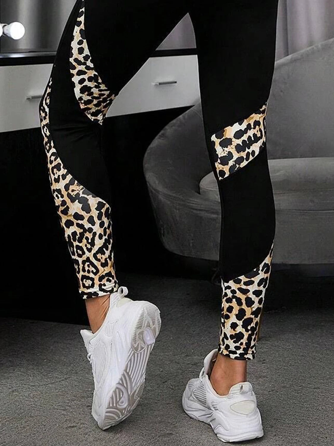 Legging Femme Taille Haute avec Double Poches – Yoga, Fitness et Sports – Pantalon Skinny Patchwork Respirant - BLACKBEARD OUTDOOR INDUSTRIES