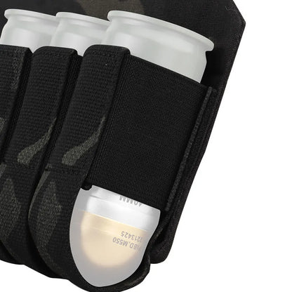 Pochette pour Grenades M203 – Porte-Grenades 5 Éléments 40MM – Accessoire pour Gilet Tactique Micro, Veste de Combat et Transporteur de Plaque - BLACKBEARD OUTDOOR INDUSTRIES