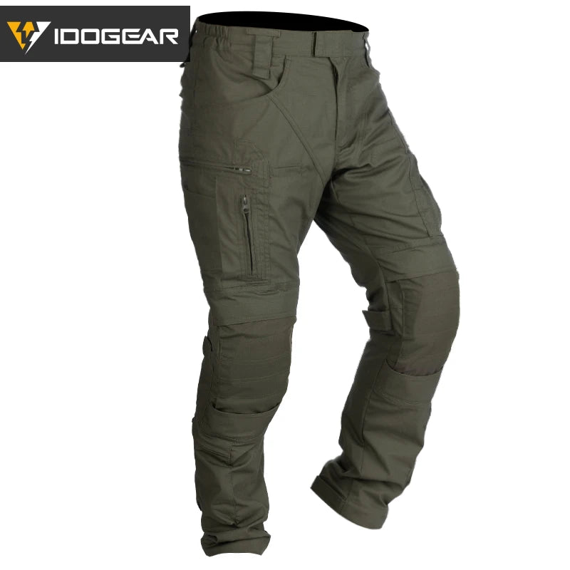 pantalon tactique idogear ufs camouflage vue complète