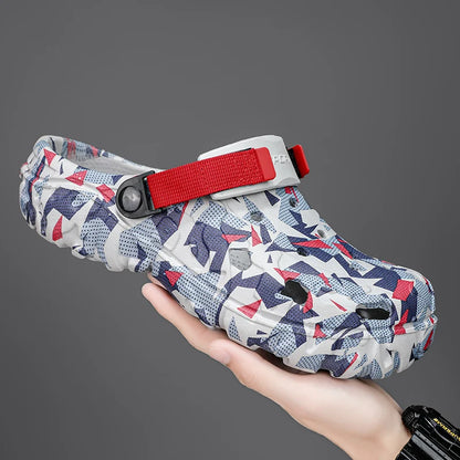 Crocs camouflage homme en EVA légères