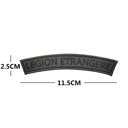Patch Brodé Légion Étrangère France – Insigne Tactique Hook & Loop | +50 Modèles
