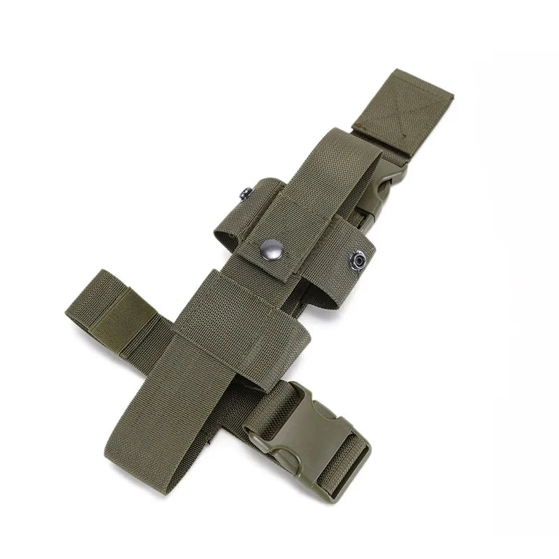 Holster Tactique Cuisse, Pochette MK9 pour Ceinture, Sac de Jambe avec Support pour Spray au Poivre. BLACKBEARD OUTDOOR INDUSTRIES