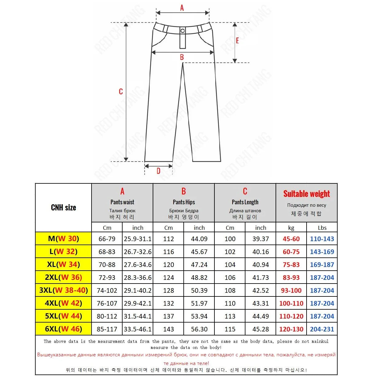 Pantalon Homme Grande Taille Coton – Coupe Droite Casual Été M à 6XL - BLACKBEARD OUTDOOR INDUSTRIES