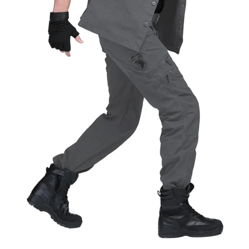 Pantalon Cargo Homme  – Coton Résistant, Multi-Poches, Style Militaire et Décontracté - BLACKBEARD OUTDOOR INDUSTRIES