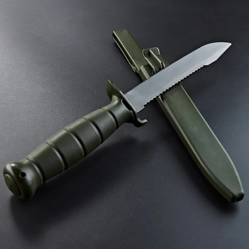 Couteau d'Entraînement Tactique ZLang - Lame Souple TPE - Manche ABS - Airsoft & Formation Militaire - BLACKBEARD OUTDOOR INDUSTRIES