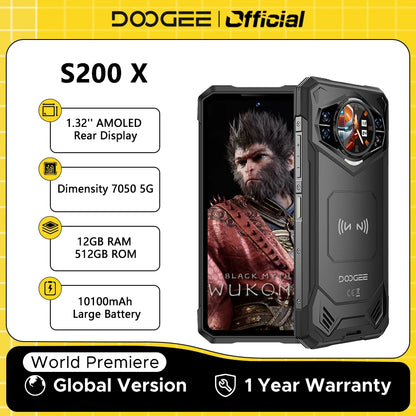 DOOGEE S200 X – Smartphone Rugged 5G - BLACKBEARD OUTDOOR INDUSTRIES