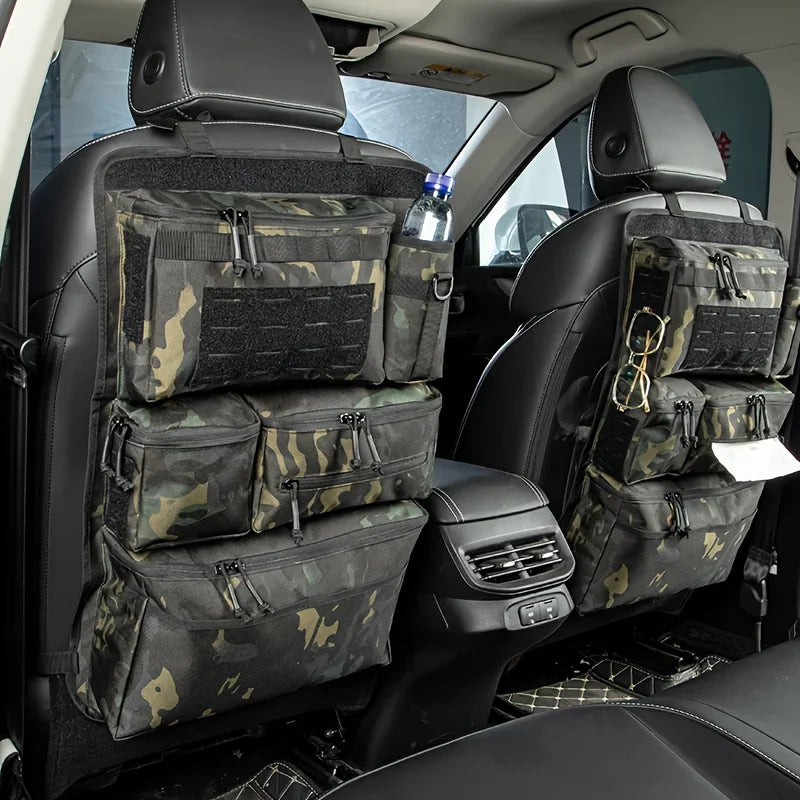 Sac de rangement tactique pour voiture pliable en polyester
