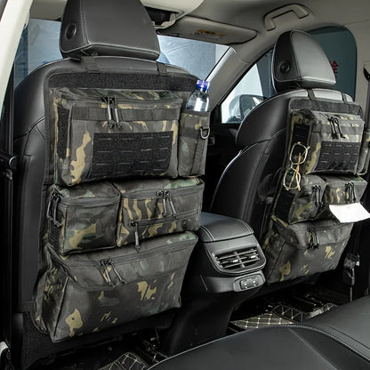 Sac de rangement tactique pour voiture pliable en polyester