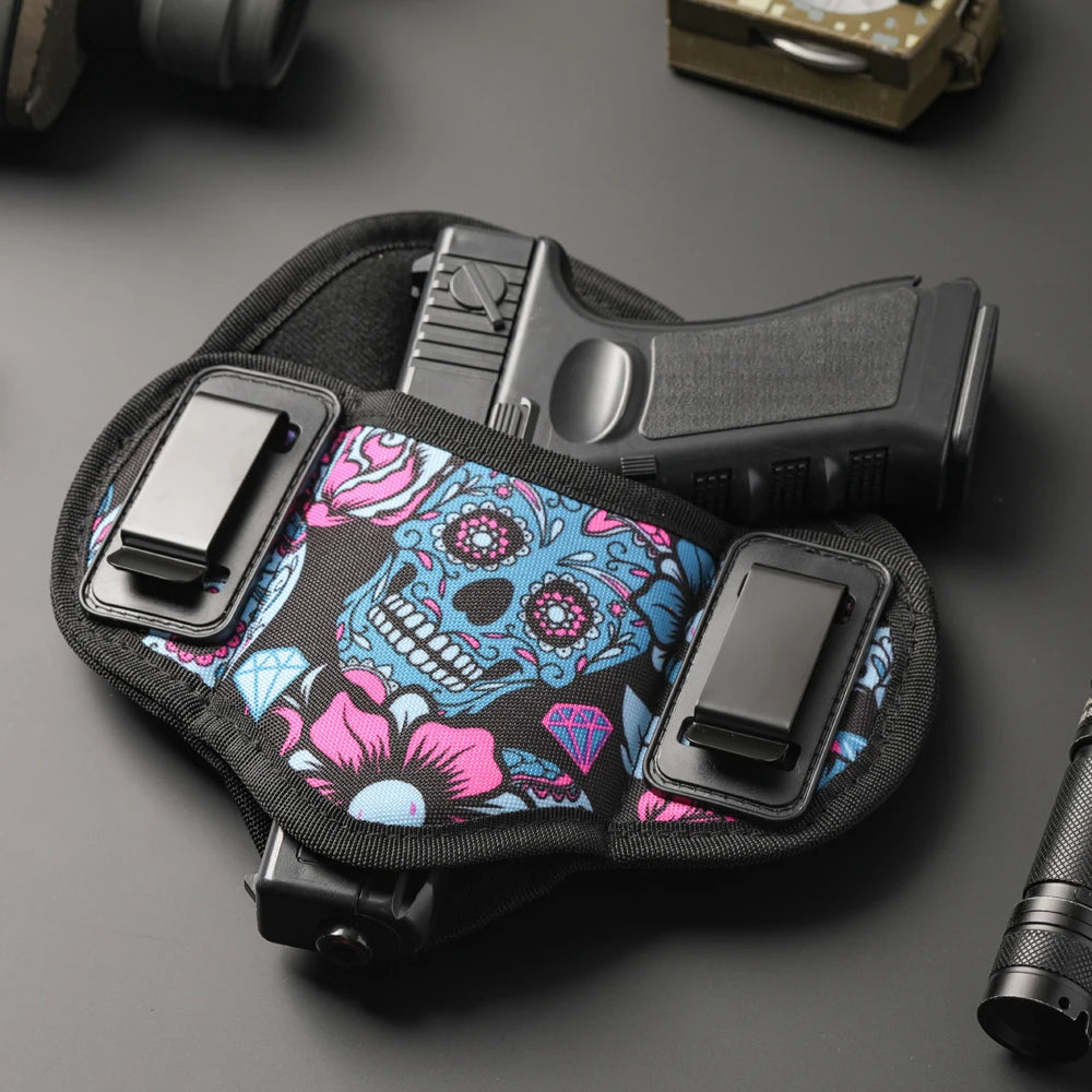 Pochette holster discrète à clip ceinture H129