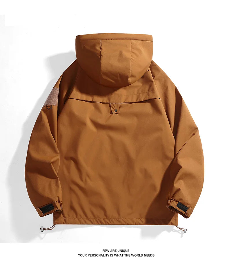 Veste Imperméable Unisexe CHRLCK – Coupe-Vent Respirante et Séchage Rapide pour Randonnée, Pêche et Camping - BLACKBEARD OUTDOOR INDUSTRIES