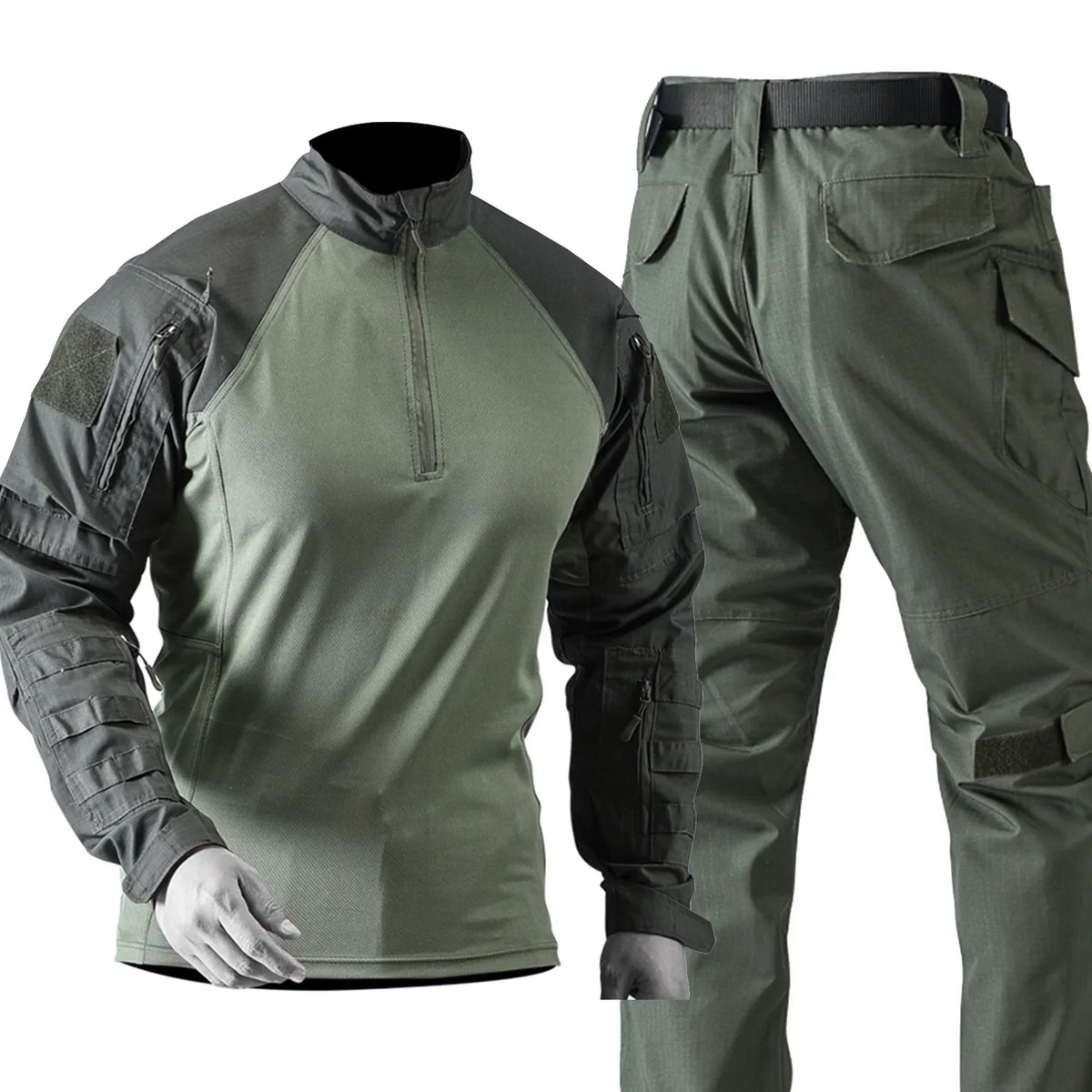 Ensemble tactique homme – Chemise de combat et pantalon cargo