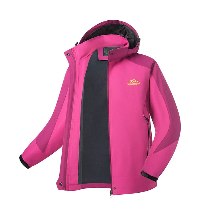 Veste Imperméable Femme Coupe-Vent à Capuche – Légère & Respirante pour Randonnée & Outdoor - BLACKBEARD OUTDOOR INDUSTRIES
