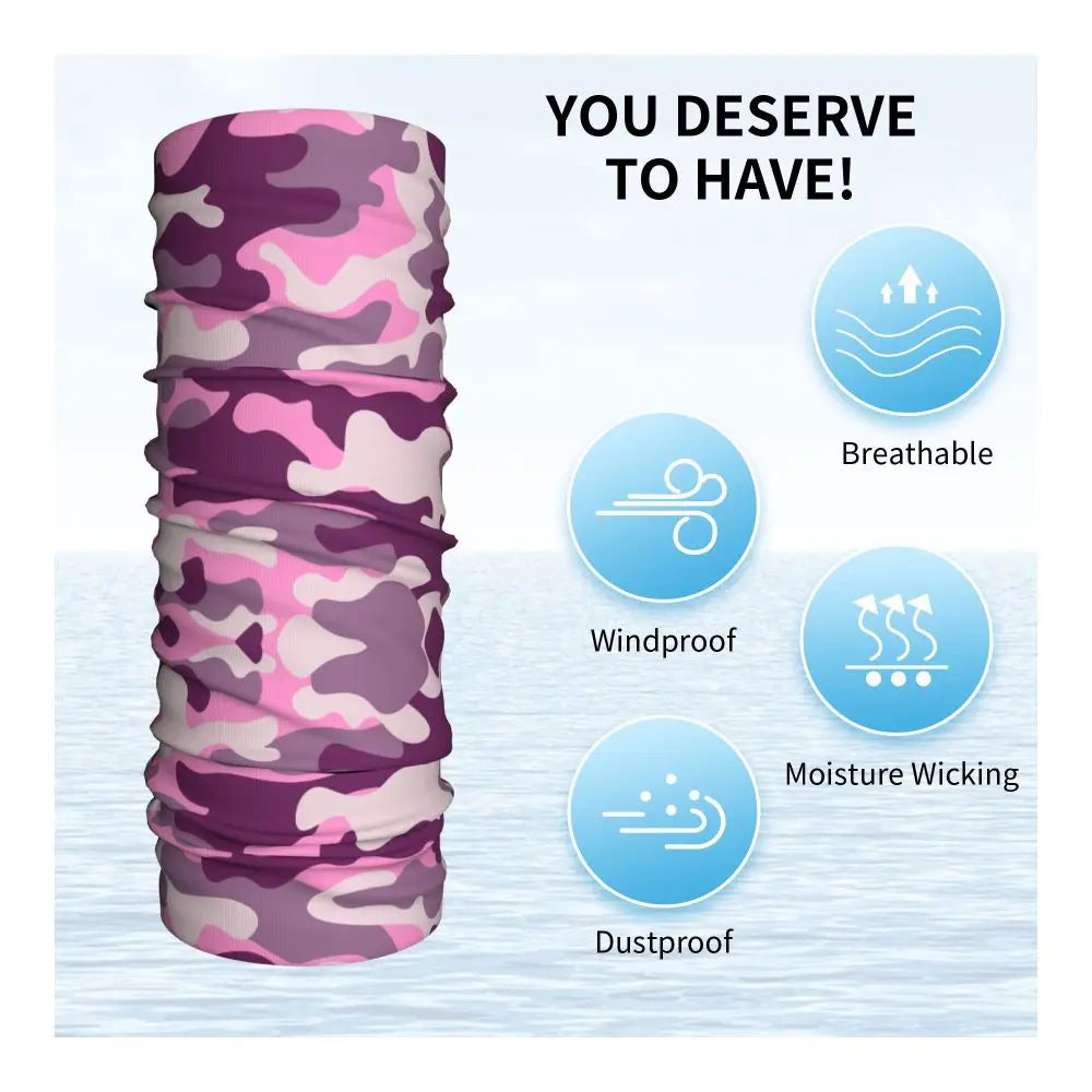 Tiger Stripe Camo – Bandeau Tour de Cou Hiver Multifonction pour Hommes et Femmes | Parfait pour Randonnée, Cyclisme, Sports Outdoor et Usage Quotidien - BLACKBEARD OUTDOOR INDUSTRIES