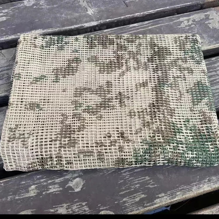 Foulard Camouflage en Maille - Voile de Sniper Camouflage pour Extérieur (Camping, Randonnée, Chasse, Tir) BLACKBEARD OUTDOOR INDUSTRIES