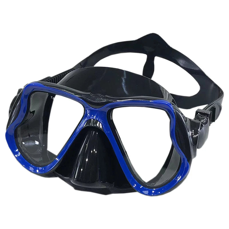 Masque de plongée et snorkeling adulte en verre trempé