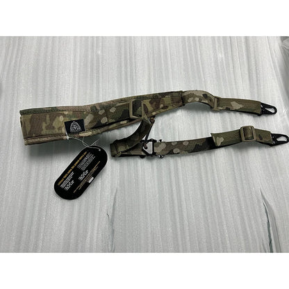 Sangle Tactique 2 Points Camouflage Nylon 500D – Réglable Quick Adjust, 9 Coloris