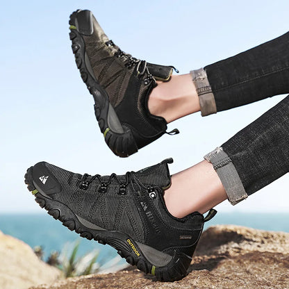 Chaussures de Randonnée Homme HIKEUP – Antidérapantes, Respirantes, Résistantes – Trekking, Escalade, Chasse, Tourisme - BLACKBEARD OUTDOOR INDUSTRIES