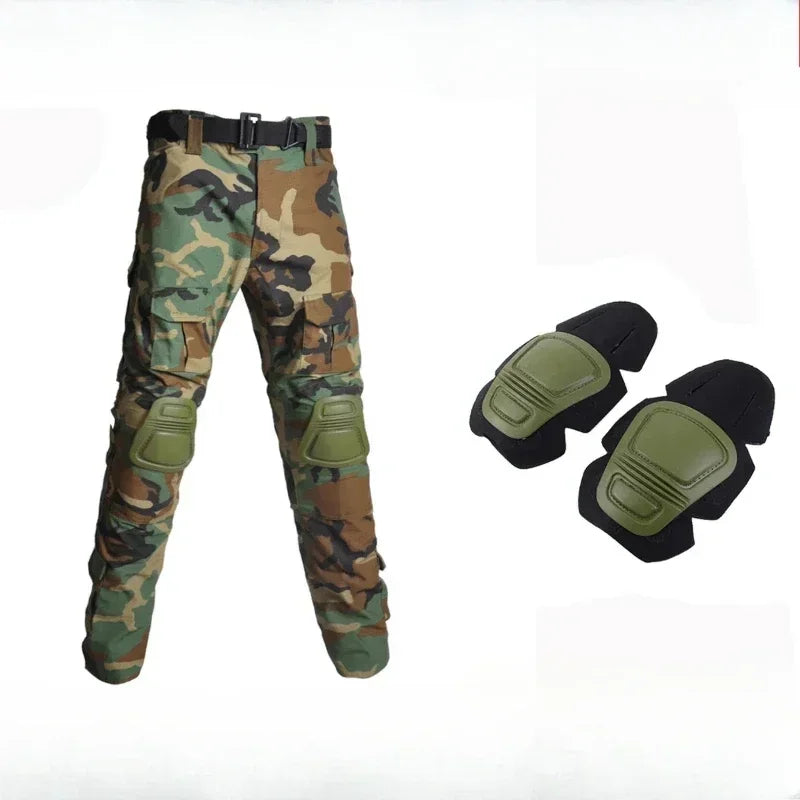 Pantalon tactique G3 en ripstop avec genouillères
