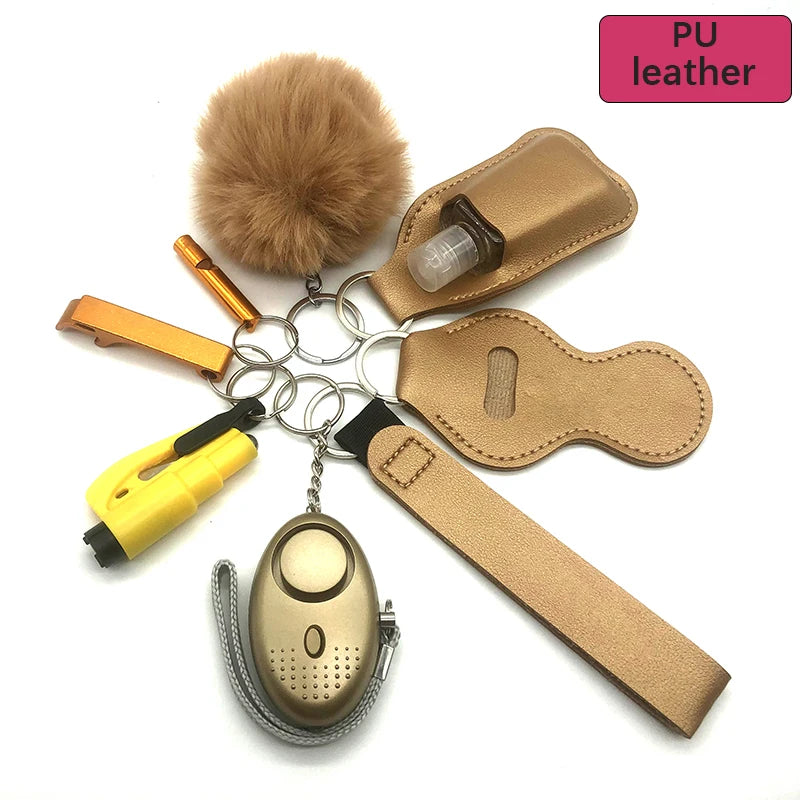 Porte-clés de survie pour femme, modèles au choix