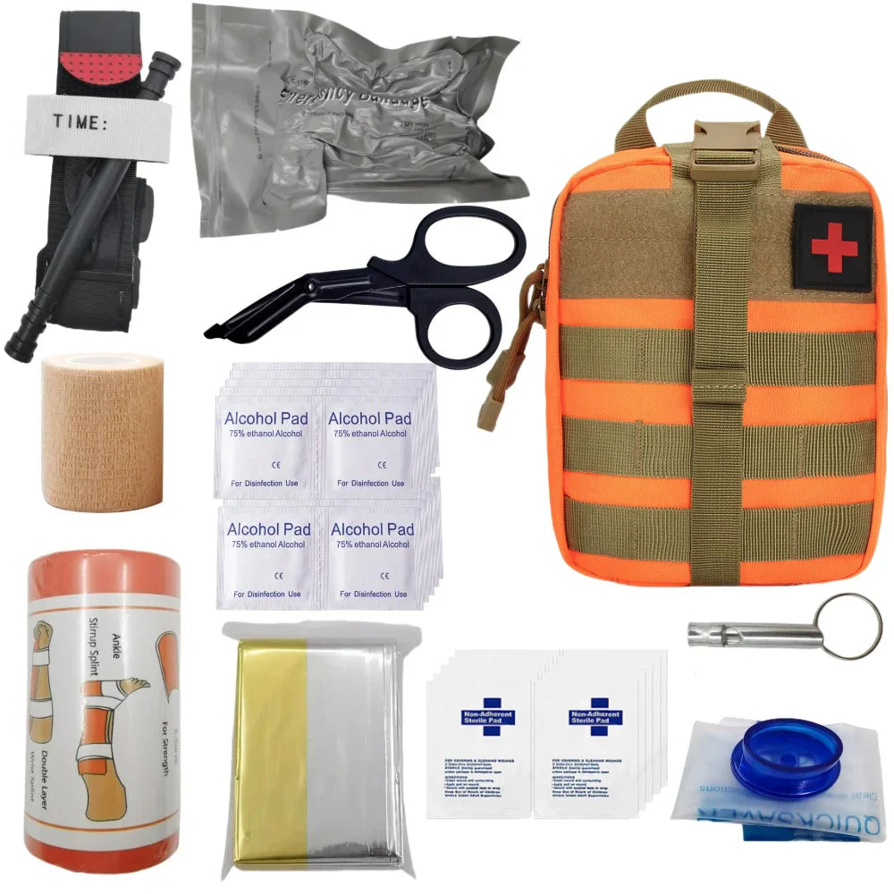 Kit de Premiers Secours Outdoor – Équipement de Sécurité pour Randonnée, Camping et Aventure en Montagne - BLACKBEARD OUTDOOR INDUSTRIES