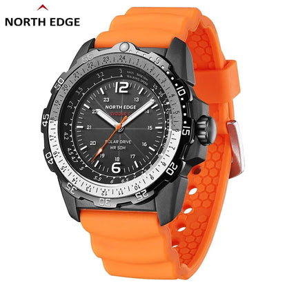 NORTH EDGE EVOQUE2 – Montre Solaire Sport pour Homme - BLACKBEARD OUTDOOR INDUSTRIES