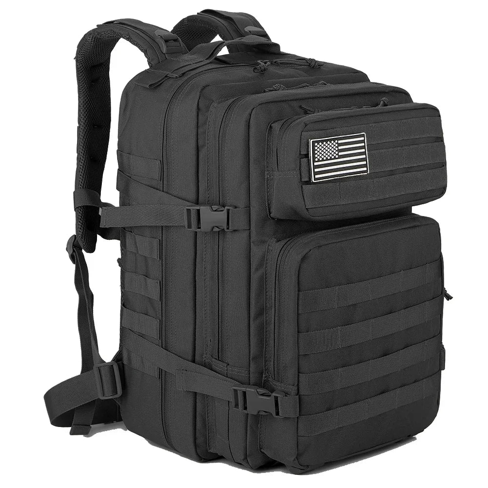 Sac à Dos Tactique 45L MOLLE – Randonnée, Trekking & Camping