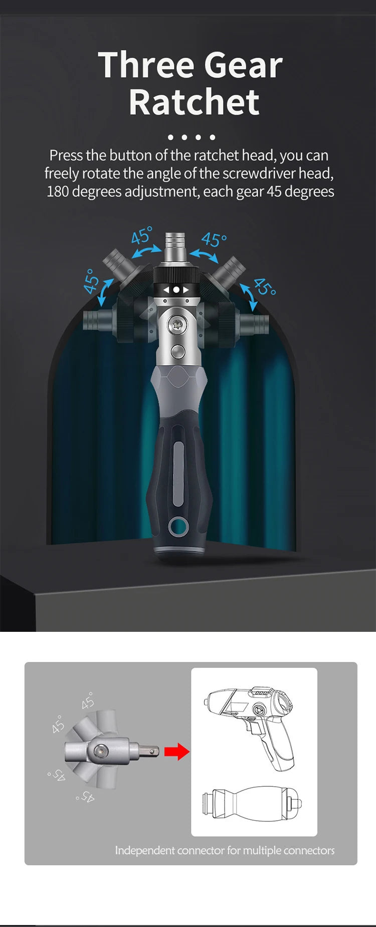 Coffret Tournevis Cliquet Multidirectionnel 30–49 pièces – Acier Vanadium Magnétique - BLACKBEARD OUTDOOR INDUSTRIES