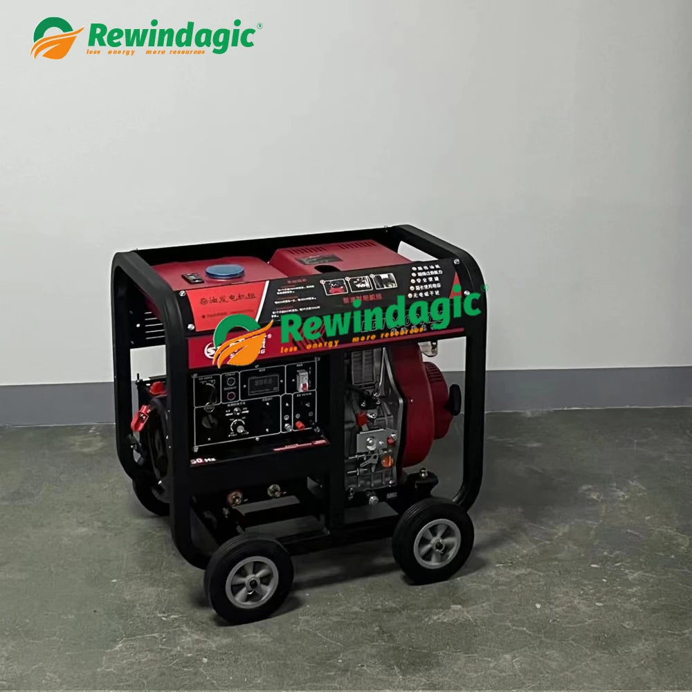 Groupe électrogène diesel 3000W 220V – générateur 4 temps portable refroidi par air - BLACKBEARD OUTDOOR INDUSTRIES