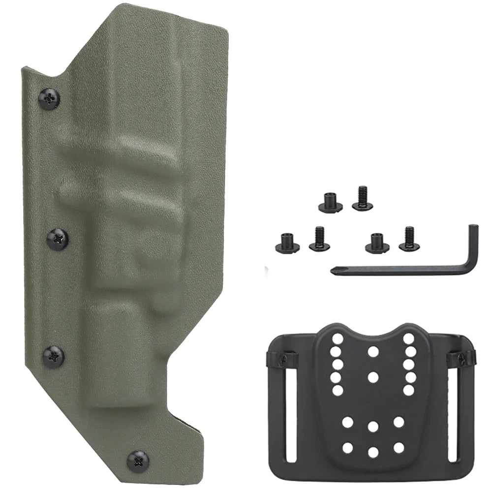 Holster Kydex Tactique OWB – Glock 17/19/20/21/45, CZ P-10C, HK VP9, Springfield XD, Walther PPQ + X300 | 5 Coloris - BLACKBEARD OUTDOOR INDUSTRIES