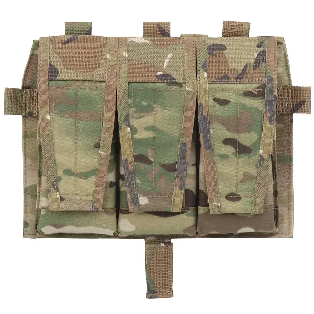 Organiseur MOLLE Multi-Mag Chest Rig Panel – Poche Rapide 3 Emplacements pour Chargeurs Ma boutique
