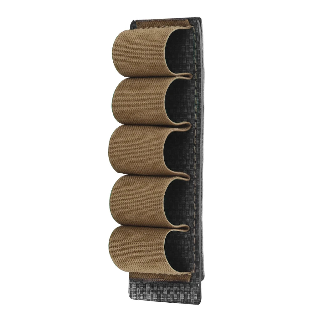 Tactical Elastic 5 Gauge Shell Holder MOLLE – Porte-cartouches pour Cartouches de Fusil BLACKBEARD OUTDOOR INDUSTRIES