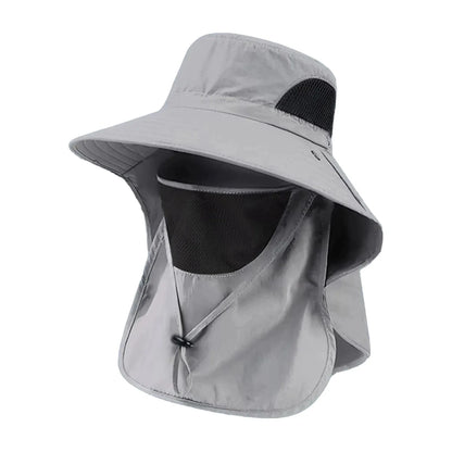 Bob cagoule femme avec couvre-nuque et protection solaire