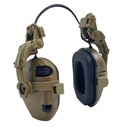 Casque Anti-Bruit Électronique Actif – Protection Auditive 23 dB NRR, Amplification ×4, Entrée AUX